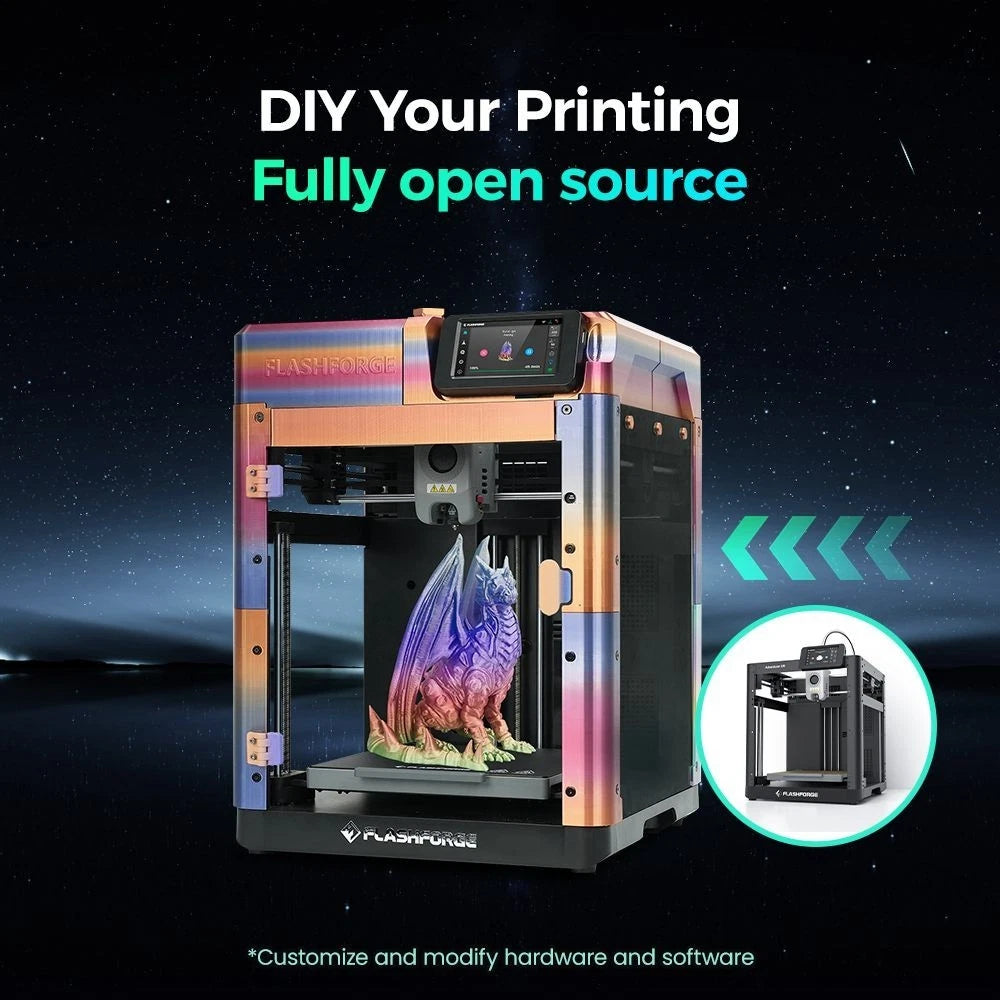 ⚙️ FlashForge Adventurer 5M 3D Printer — The Perfect Blend of Power, Speed & Precision - 50% OFF - TODAY ONLY